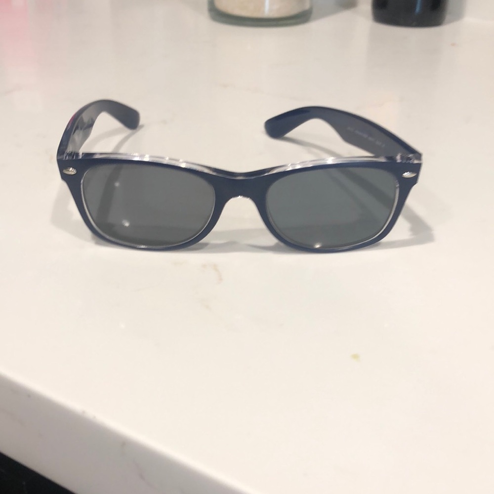 Ray Ban Blue New Wayfarer Sunglasses